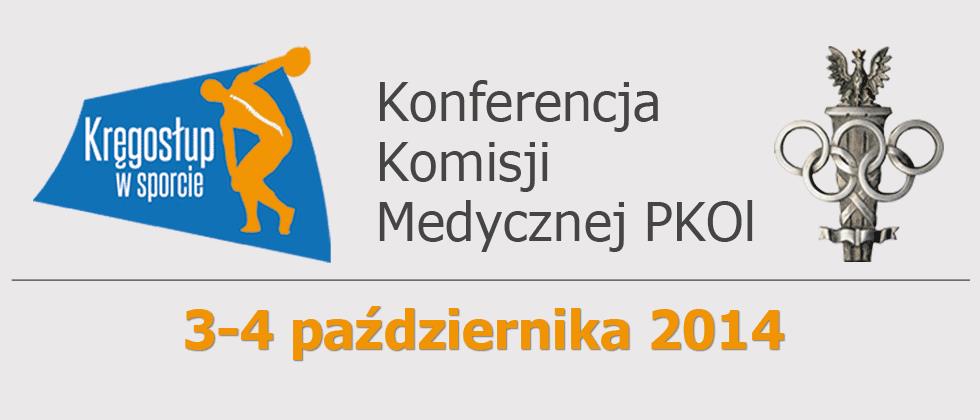 KONFERENCJA "Kręgosłup w Sporcie" 3-4.10.2014